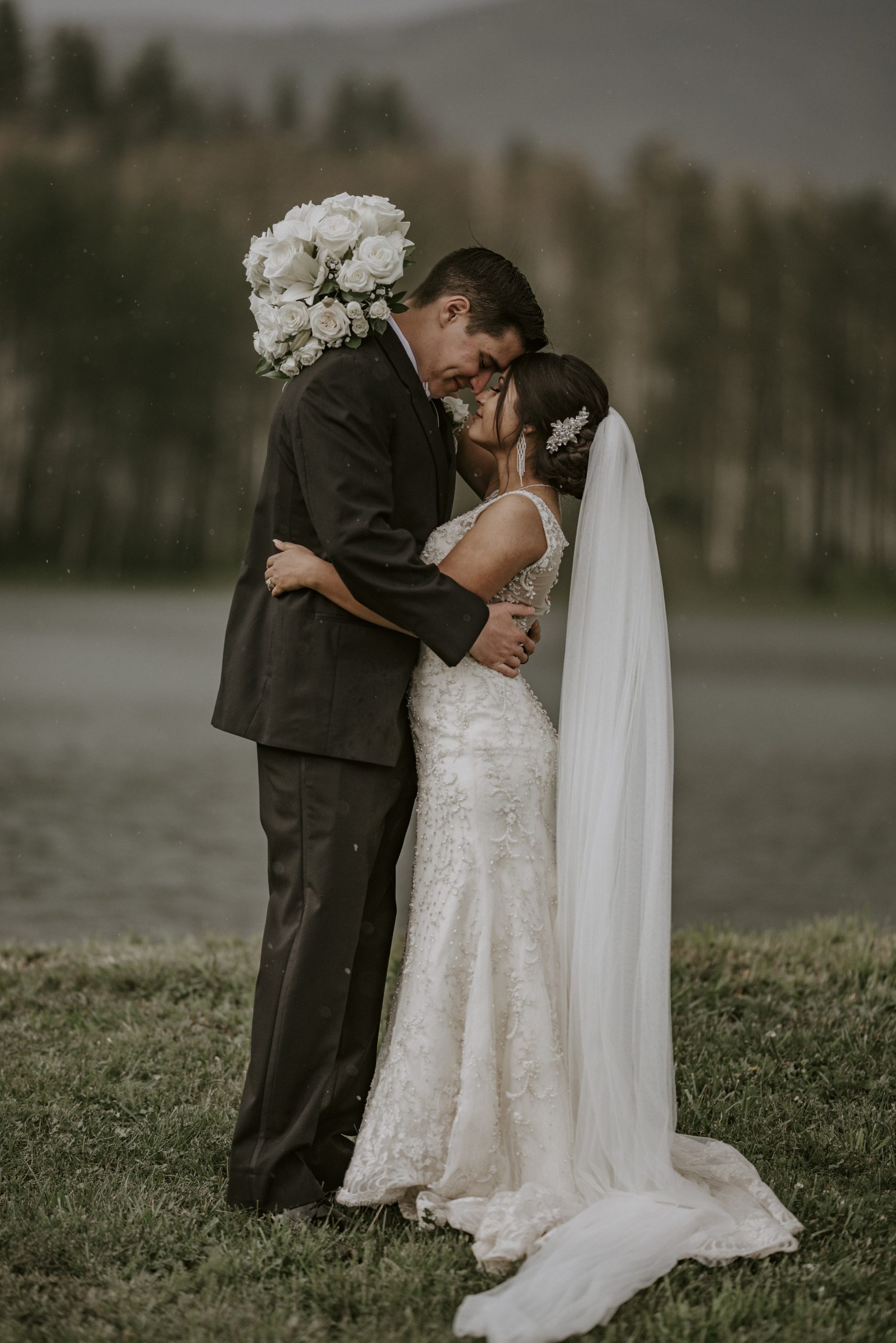 Intimate Wedding in Western Colorado Mountain Top Lake | Coulter Lake Guest Ranch | Colorado Wedding Photographer